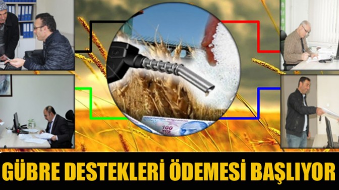 Gübre Destekleri Ödemesi Başlıyor