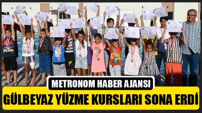 Gülbeyaz Yüzme Kursları Sona Erdi