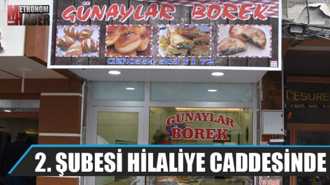 Günaylar Pastanesi Hilaliye Caddesinde Hizmete Başladı