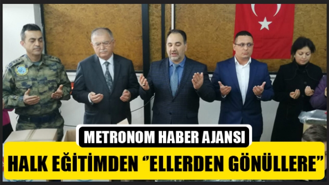 Halk Eğitimden ‘’Ellerden Gönüllere’’