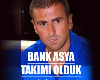 Hamzaoğlu, Bank Aysa takımı olduk” dedi.