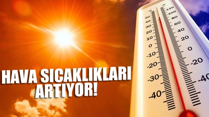 Hava Sıcaklıkları Artıyor!