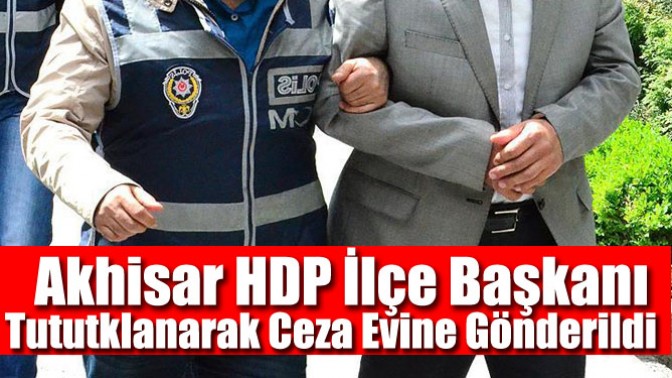 HDP Akhisar ilçe başkanı gözaltına alındı