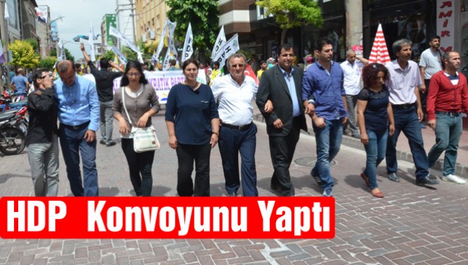 HDP Konvoyunu Yaptı