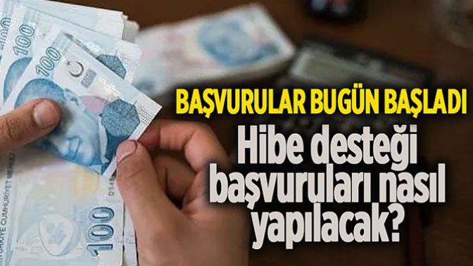 Hibe Desteği Başvuruları Nasıl Yapılacak?