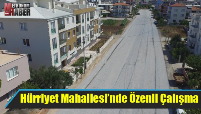 Hürriyet Mahallesi’nde Özenli Çalışma