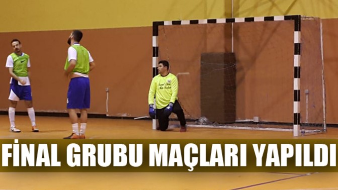 Hüseyin Çeçen ve Armağan Özeş Futsal turnuvasında final grubu üçüncü gün maçları yapıldı