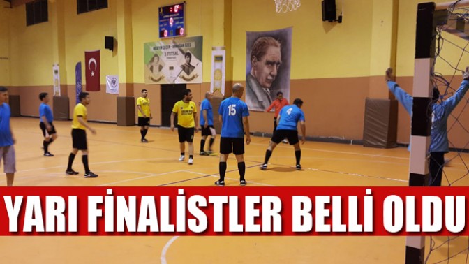 Hüseyin Çeçen ve Armağan Özeş Futsal turnuvasında yarı finalistler belli oldu