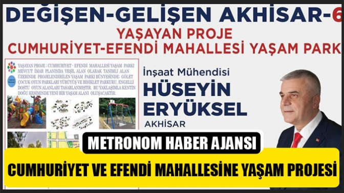 Hüseyin Eryüksel’den havuzlu çarşı lezzet arastası projesi