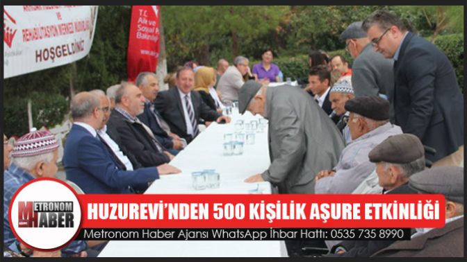 Huzurevi’nden 500 Kişilik Aşure Etkinliği