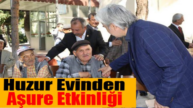 Huzurevi’nden aşure etkinliği