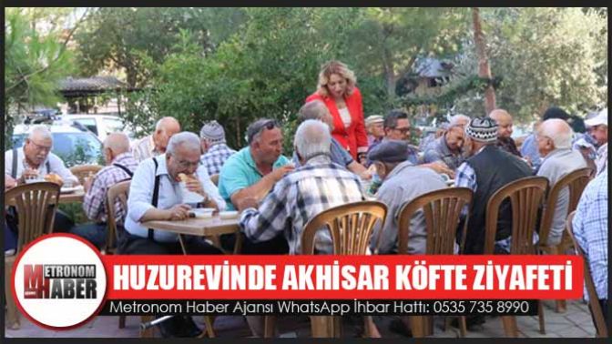 Huzurevinde Akhisar Köfte Ziyafeti