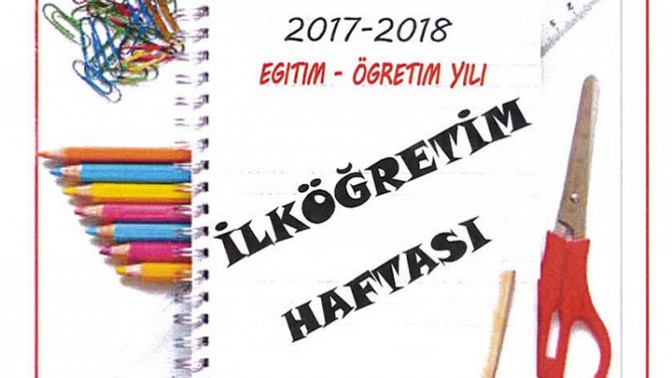 İlköğretim haftası programı açıklandı