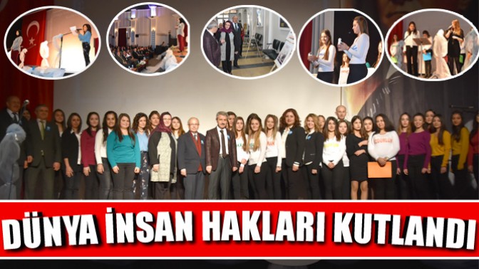 İnsan Hakları Günü törenle kutlandı