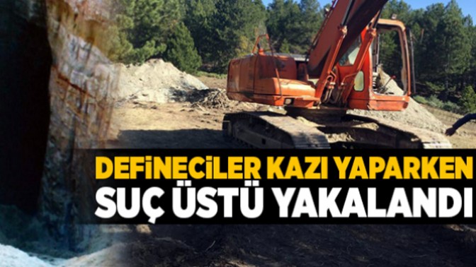 İzinsiz tarihi eser ararken yakalandılar