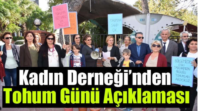 Kadın Derneği’nden Tohum Günü Açıklaması