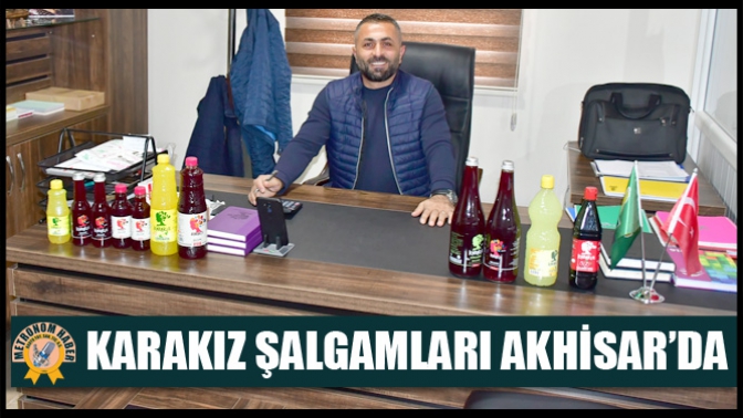 Karakız Şalgamları Akhisar’da