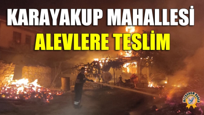 Karayakup Mahallesi Alevlere Teslim