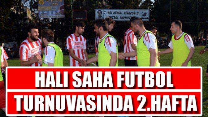 Kirazoğlu, Halı Saha Futbol Turnuvasında İkinci Hafta