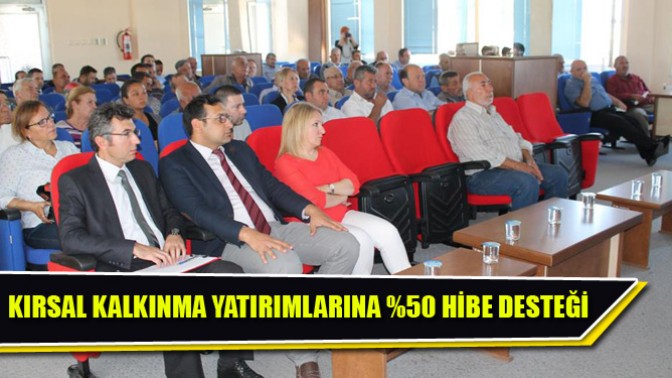 Kırsal Kalkınma Yatırımlarına %50 Hibe Desteği