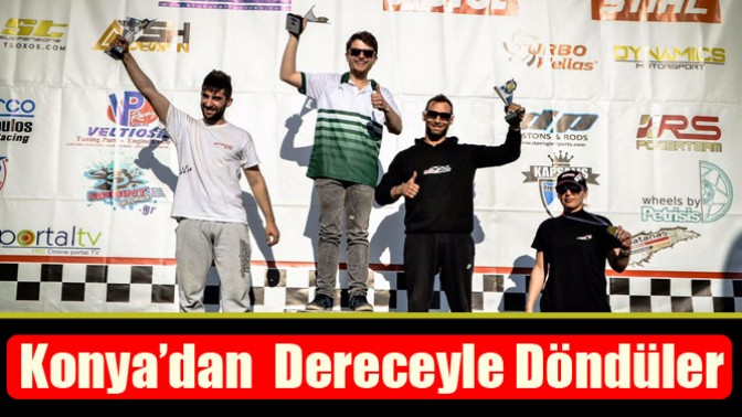 Konya’dan Dereceyle Döndüler