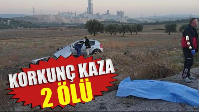 Korkunç Kaza! 2 Ölü