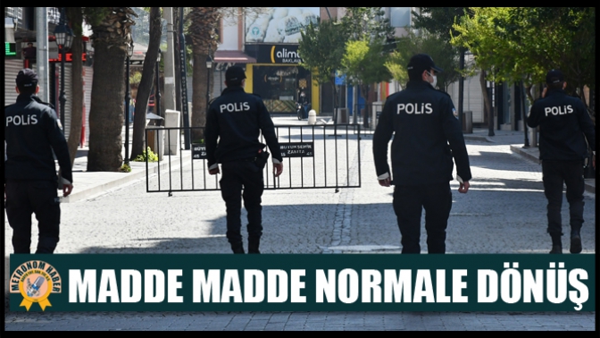 Madde Madde Normale Dönüş