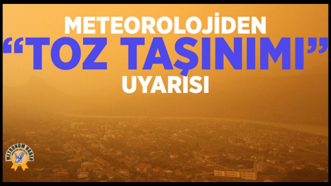 Manisa’da Toz Taşınımı Bekleniyor!