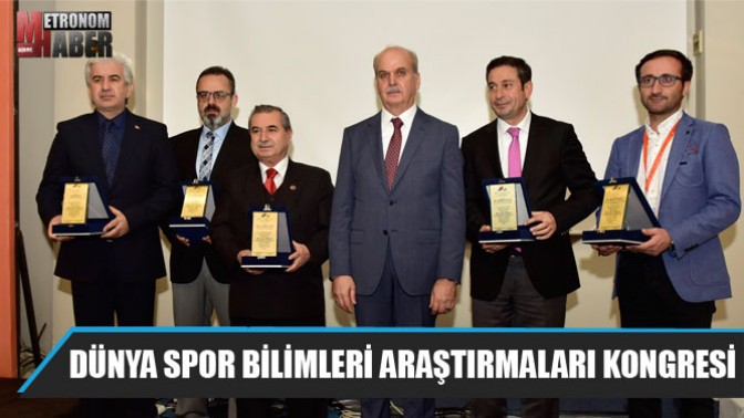 MCBÜ Dünya Spor Bilimleri Araştırmaları Kongresi” başladı