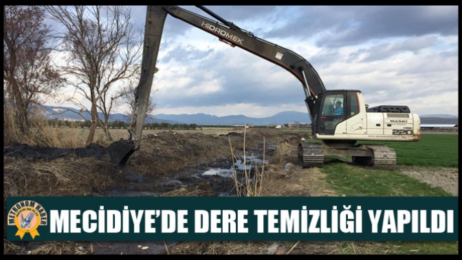 Mecidiye’de Dere Temizliği Yapıldı