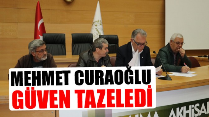 Mehmet Curaoğlu güven tazeledi