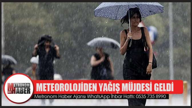 Metorlojiden yağış müjdesi