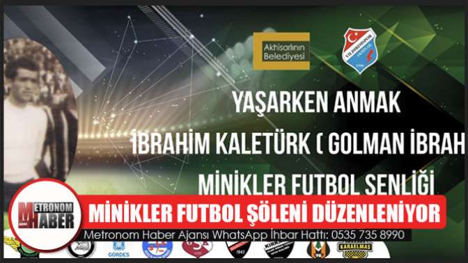 Minikler Futbol Şöleni Düzenleniyor