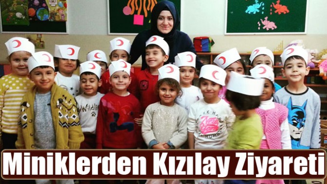 Miniklerden Kızılay Ziyareti