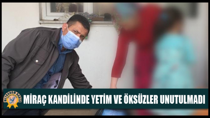 Miraç Kandilinde Yetim Ve Öksüzler Unutulmadı