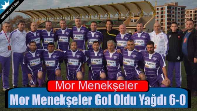 Mor Menekşeler Gol Oldu Yağdı 6-0