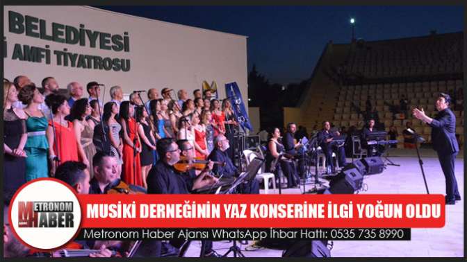 Musiki Derneğinin Yaz Konserine İlgi Yoğun Oldu