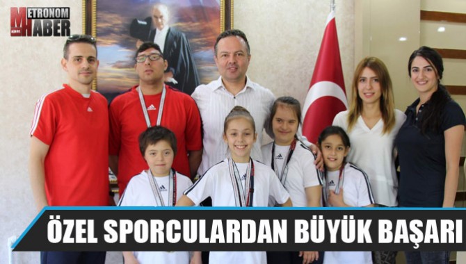 Özel Sporculardan Büyük Başarı