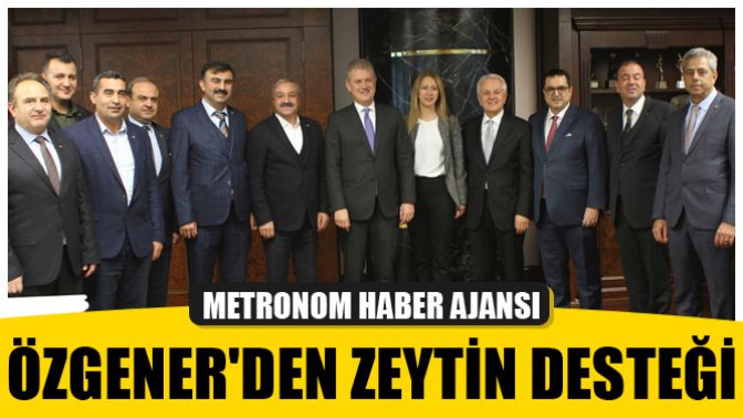 Özgenerden Zeytin Desteği