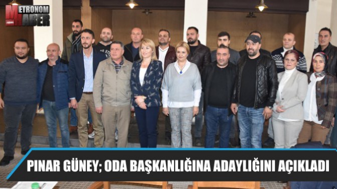 Pınar Güney; Oda Başkanlığına Adaylığını Açıkladı