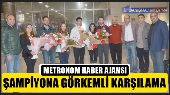 Şampiyona Görkemli Karşılama