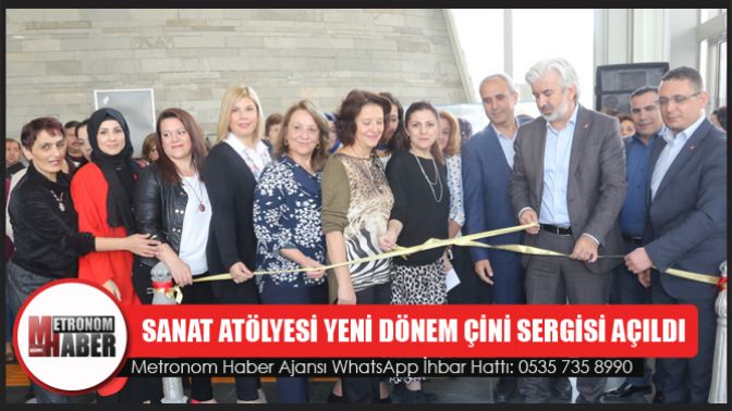 Sanat Atölyesi Yeni Dönem Çini Sergisi Açıldı