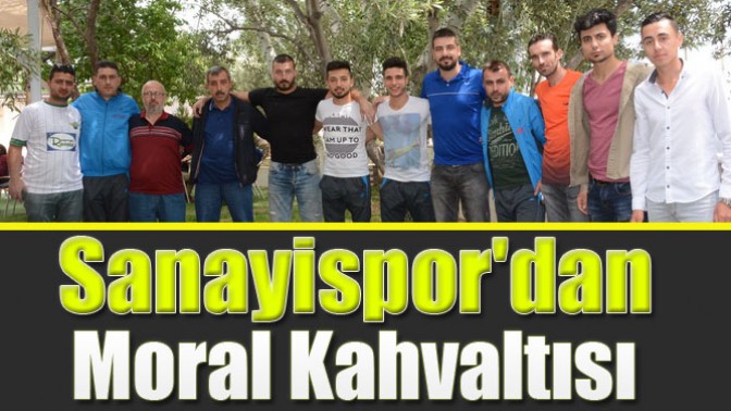 Sanayispordan Moral Kahvaltısı