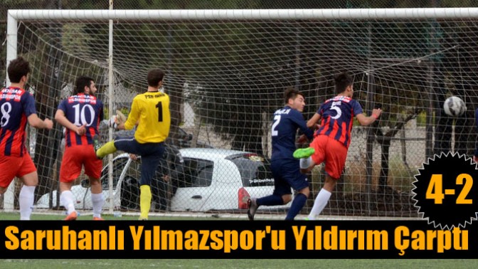 Saruhanlı Yılmazsporu Yıldırım Çarptı