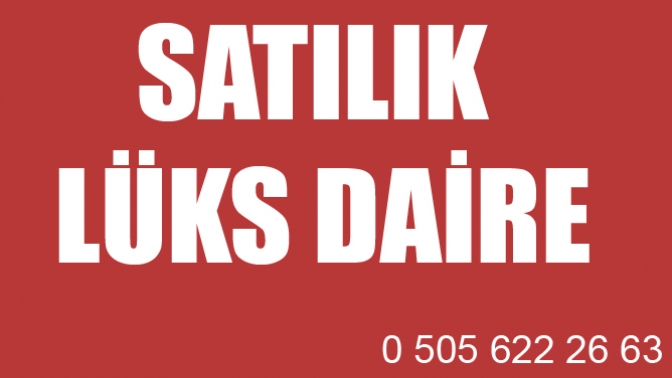 Satılık lüks daire