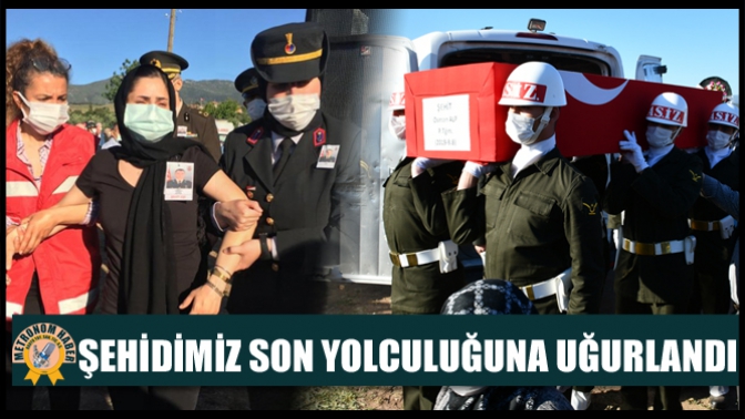 Şehidimiz Son Yolculuğuna Uğurlandı