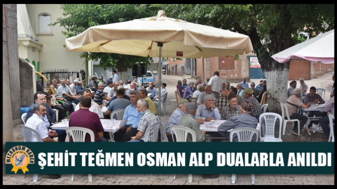 Şehit Teğmen Osman Alp dualarla anıldı