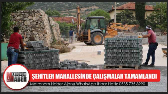 Şehitler Mahallesinde Çalışmalar Tamamlandı