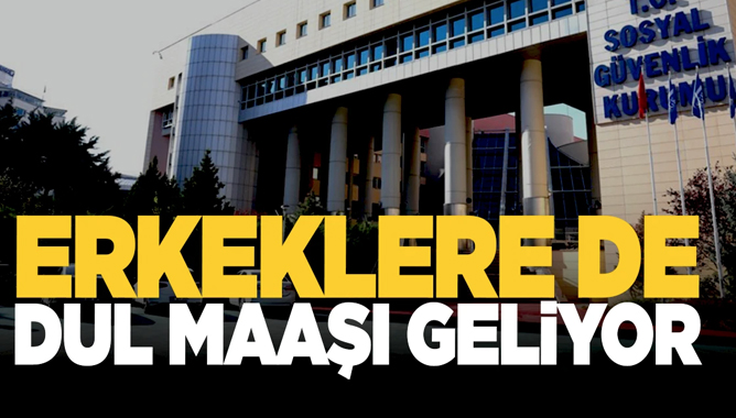 SGK erkeklere de dul maaşı alma hakkı tanıdı