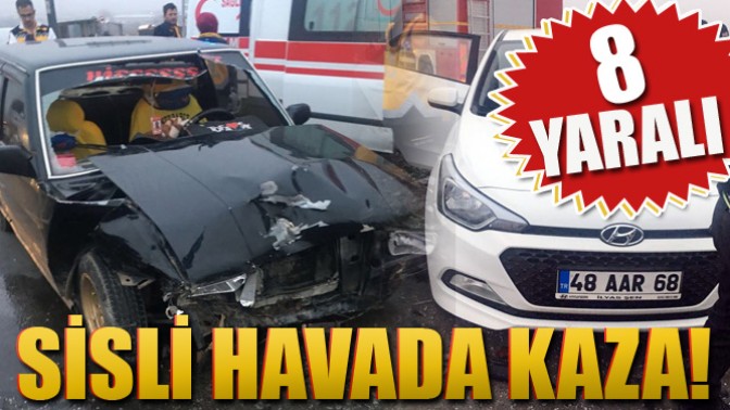 Sisli Havada Kaza! 8 Yaralı